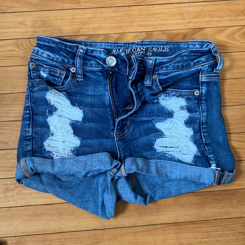American eagle high waisted shorts